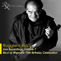 Ruggiero Ricci - Violin Recital: Ricci, Ruggiero - Bach, J.S. / Beethoven, L. Van