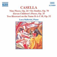 Luca Ballerini - Casella: Piano Music