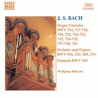 Wolfgang Rübsam - J.S. Bach: Organ Chorales, Preludes and Fugues & Fantasias