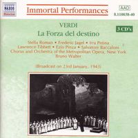 Bruno Walter - Verdi : La Forza Del Destino