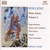 Olivier Cazal - Poulenc: Piano Music, Vol.  3