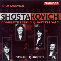 Sorrel String Quartet - Shostakovich: String Quartets (Complete), Vol. 3 - Nos. 8, 9, 13