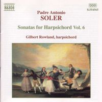 Gilbert Rowland - Soler, A.: Sonatas for Harpsichord, Vol.  6