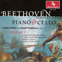 Jonathan Miller - Beethoven, L. Van: Cello Music, Vol. 2