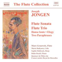 Marc Grauwels - Jongen: Flute Sonata / Flute Trio / Danse Lente / Elegie