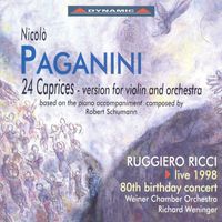 Ruggiero Ricci - Paganini: 24 Caprices (Arr. for Violin and Orchestra)