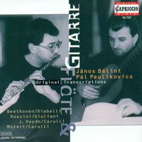 János Bálint - Flute and Guitar Arrangements - Mozart, W.A. / Haydn, F.J. / Diabelli, A. / Rossini, G. / Weber, G.