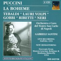 Renata Tebaldi - Puccini, G.: Bohème (La) [Opera] (1954)