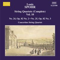Moscow Philharmonic Concertino String Quartet - Spohr: String Quartets Vol. 10