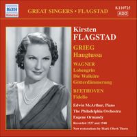 Kirsten Flagstad - Flagstad, Kirsten: Songs and Arias (Philadelphia Orchestra, Ormandy) (1937, 1940)