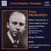 Sergei Prokofiev - PROKOFIEV: Piano Concerto No. 3 / Vision Fugitives (Prokofiev) (1932, 1935)