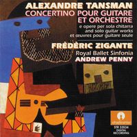 Frédéric Zigante - Tansman: Concertino pour guitare et orchestre