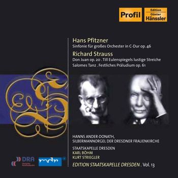 Karl Böhm - Pfitzner, H.: Symphony in C Major / Strauss, R.: Don Juan / Till Eulenspiegels Lustige Streiche (Staatskapelle Dresden Edition, Vol. 13)