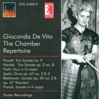 Gioconda de Vito - Chamber Music - Purcell, H. / Handel, G.F. / Viotti, G.B. / Spohr, L. / Beethoven, L. Van / Franck, C. (Gioconda De Vito Edition, Vol. 4) (1955-1956)