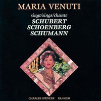 Maria Venuti - Venuti, Maria: Schubert / Schoenberg / Schumann