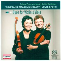 Tabea Zimmermann - Mozart, W.A.: Duos for Violin and Viola - K. 423, 424 / Spohr, L.: Duo for Violin and Viola, Op. 13