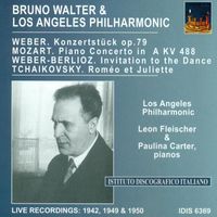 Bruno Walter - Mozart, W.A.: Piano Concerto No. 23 / Weber, C.M. Von: Konzertstuck, Op. 79 / Tchaikovsky, P.I.: Romeo and Juliet (Walter) (1942, 1949, 1950)