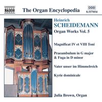 Julia Brown - Scheidemann: Organ Works, Vol. 5 (Brown)