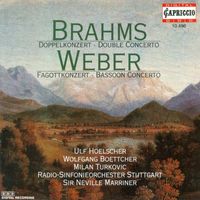 Neville Marriner - Weber, C.M. Von: Bassoon Concerto, Op. 75 / Andante E Rondo Ungarese / Brahms, J.: Double Concerto, Op. 102
