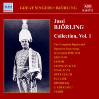 Jussi Björling - Bjorling, Jussi: Bjorling Collection, Vol. 1: Opera and Operetta Recordings (1930-1938)