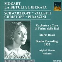 Mario Rossi - Mozart, W.A.: Betulia Liberata (La) [Oratorio]