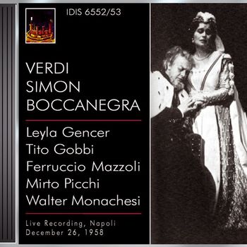 Tito Gobbi - Verdi, G.: Simon Boccanegra [Opera] (1958)