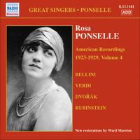 Rosa Ponselle - Ponselle, Rosa: American Recordings, Vol. 4 (1923-1929)