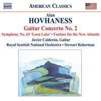 Javier Calderon - Hovhaness: Guitar Concerto No. 2 / Symphony No. 63 / Fanfare for the New Atlantis