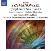 Warsaw Philharmonic Orchestra - Szymanowski, K.: Symphonies Nos. 1 and 4 / Concert Overture / Study in B-Flat Minor