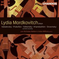 Lydia Mordkovitch - Violin and Viola Music (Russian) – Kabalevsky, D.B. / Volkonsky, A. / Khandoshkin, I. / Prokofiev, S. / Stravinsky, I.