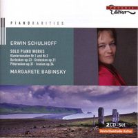 Margarete Babinsky - Schulhoff, E.: Piano Music