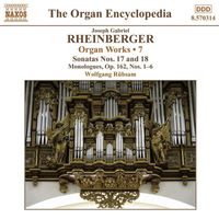 Wolfgang Rübsam - Rheinberger, J.G.: Organ Works, Vol.  7