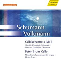 Jürgen Bruns - SCHUMANN, R. / VOLKMANN, F.R.: Cello Concertos