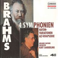 Kurt Sanderling - Brahms: 4 Symphonies