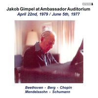 Jakob Gimpel - Jakob Gimpel at Ambassador Auditorium, Vol. 3 (1979, 1977)