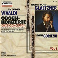 Burkhard Glaetzner - Vivaldi: Oboe Concertos, Vol. 3