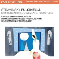 Pierre Boulez - Stravinsky, I.: Pulcinella / Symphony in 3 Movements / 4 Etudes