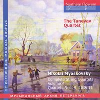 Taneyev Quartet - Myaskovsky: Complete String Quartets, Vol. 4: Nos. 9-11