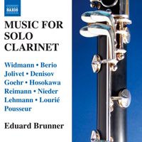 Eduard Brunner - Music for Solo Clarinet