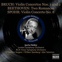 Jascha Heifetz - Bruch: Violin Concertos Nos. 1 & 2 - Beethoven: Romances Nos. 1 & 2