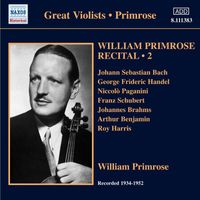 William Primrose - Primrose: Recital, Vol. 2