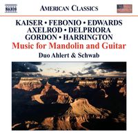 Duo Ahlert and Schwab - American Music For Mandolin And Guitar