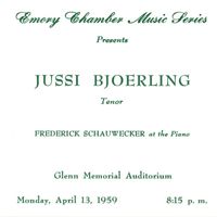 Jussi Björling - Jussi Björling: The Atlanta Recital 1959