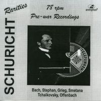Carl Schuricht - Schuricht: Pre-war 78 rpm recordings