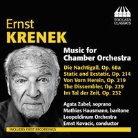 Ernst Kovacic - Krenek: Music for Chamber Orchestra