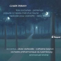 Emmanuel Krivine - Debussy: Trois nocturnes - Printemps - Prélude à l'après-midi d'un faune - Rapsodie pour clarinette - Deux danses