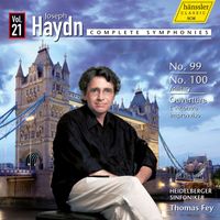 Heidelberger Sinfoniker and Thomas Fey - Haydn: Complete Symphonies, Vol. 21