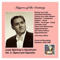 Jussi Björling - Voices of the Century: Jussi Björling in Stockholm, Vol. 3 – Opera and Operetta (Recorded 1930-1938)