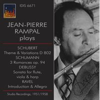 Jean-Pierre Rampal - Jean-Pierre Rampal Plays Schubert, Schumann & Debussy (Studio Recordings 1951, 1955 & 1958)
