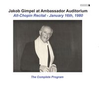 Jakob Gimpel - Jakob Gimpel at Ambassador Auditorium (Live)